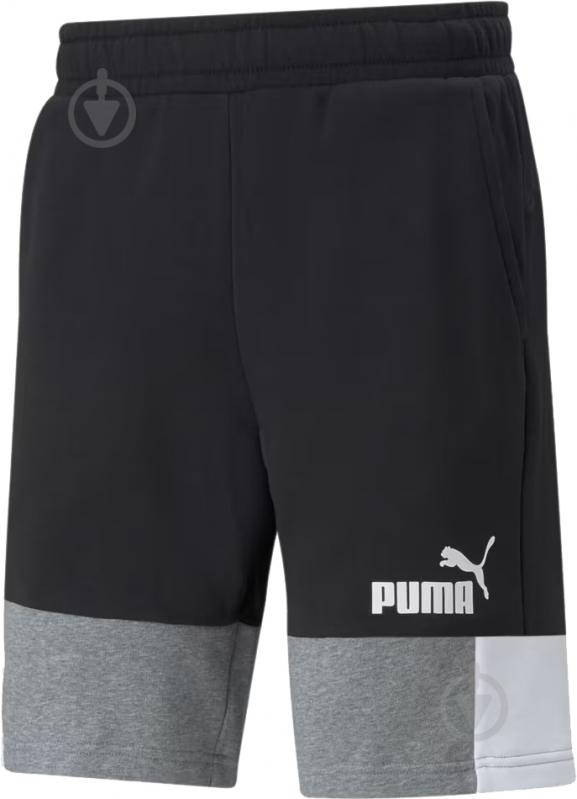 Шорты Puma ESS+ BLOCK SHORTS 84742901 р. 2XL черный - фото 4