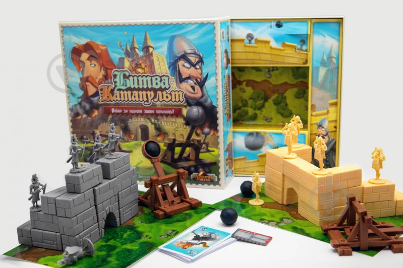 Игра настольная FUN Games Битва Катапульт (UKR) FGS40 - фото 3