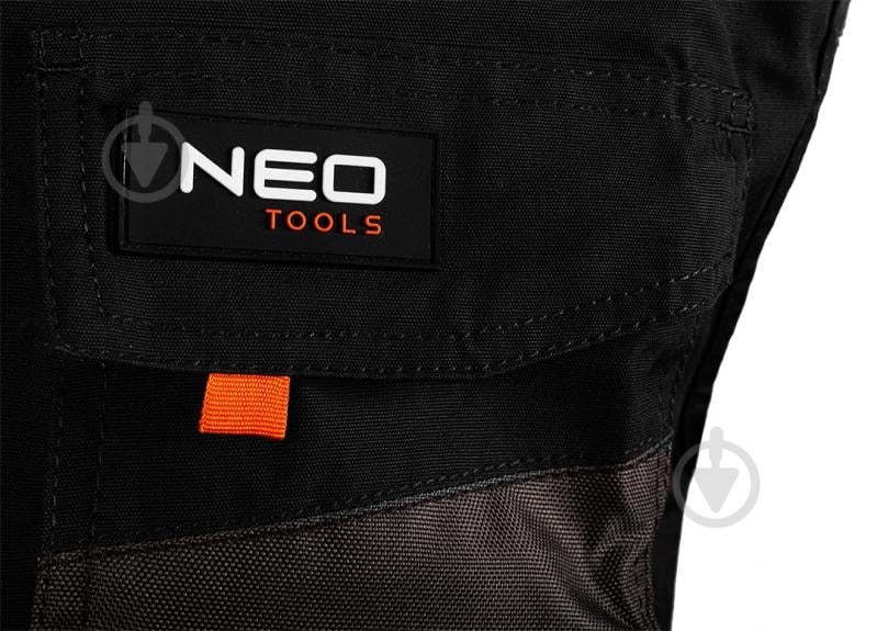 Жилет рабочий NEO tools р. XXL рост 5-6 81-260 серый - фото 11
