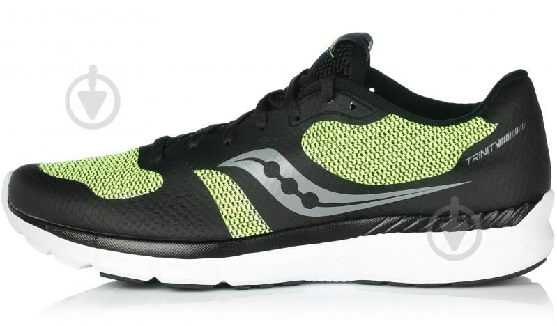 Кросівки чоловічі літні Saucony TRINITY 25319-3s р.44,5 чорні - фото 1