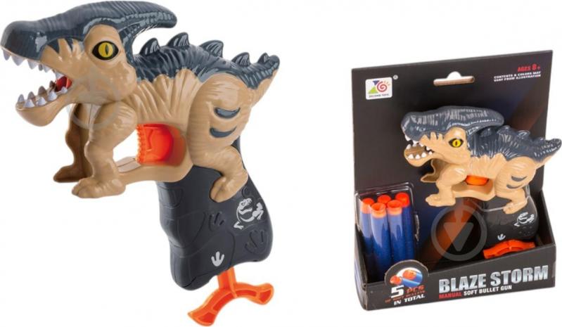 Рушниця Zecong Toys для дротиків механічна ZC7127 - фото 1