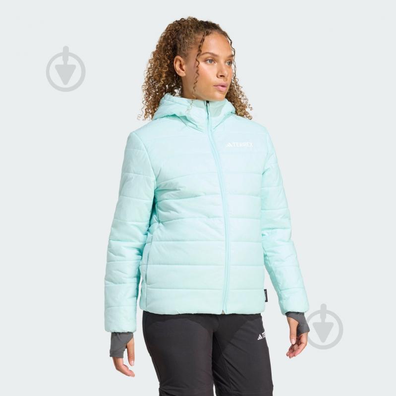 Пуховик женский зимний Adidas W MT ESS P HO J KB2170 р.XS синий - фото 3 Пуховик женский зимний Adidas W MT ESS P HO J KB2170 р.XS синий - фото 3