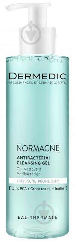Гель очищающий Dermedic Антибактериальный для комбинированной и жирной кожи лица 200 мл - фото 1 Гель очищающий Dermedic Антибактериальный для комбинированной и жирной кожи лица 200 мл - фото 1