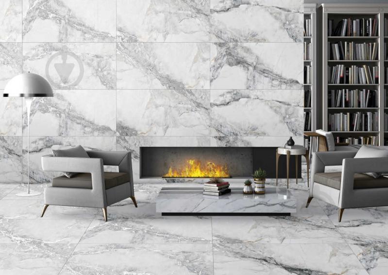 Плитка Cerossa Ceramica Zorya white sugar carving 60x120 см - фото 10