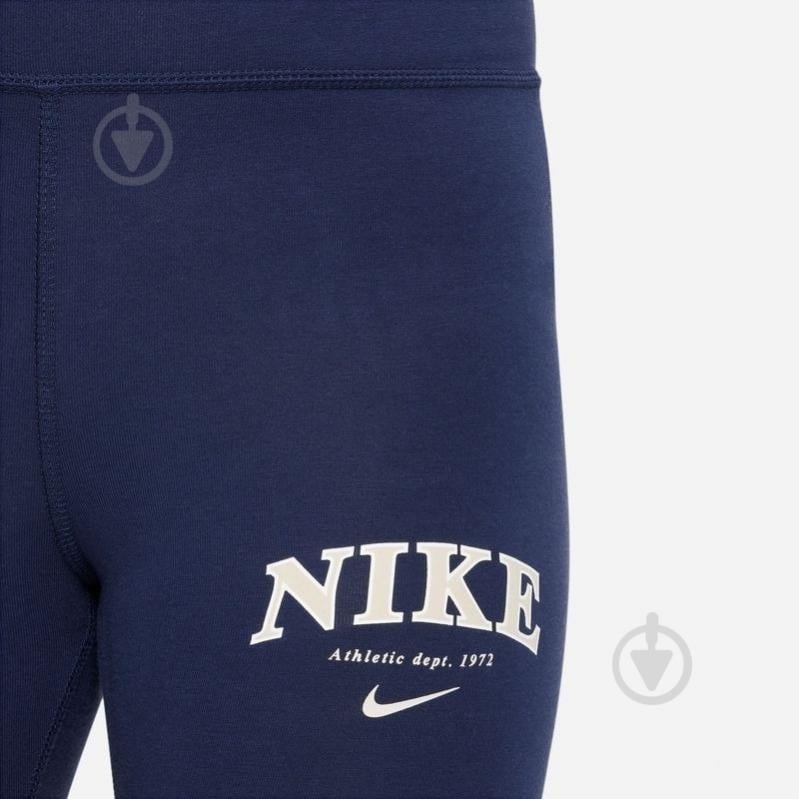 Лосины Nike FD0889-410 р.L темно-синий - фото 3 Лосины Nike FD0889-410 р.L темно-синий - фото 3