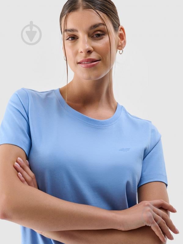 Футболка 4F р.S синий - фото 2