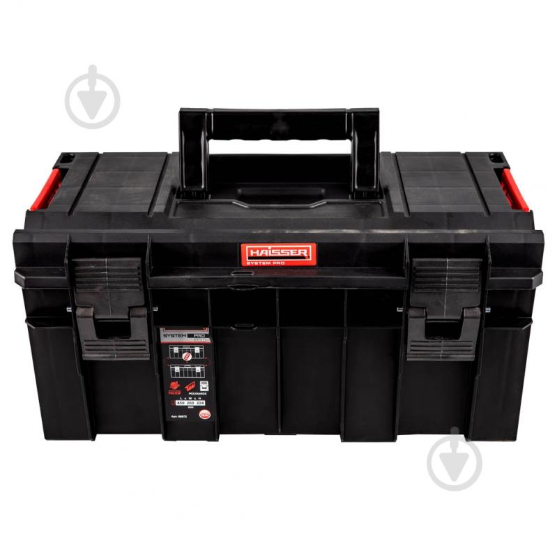 Ящик для инструментов Haisser System PRO 500 Basic 113430 - фото 1 Ящик для инструментов Haisser System PRO 500 Basic 113430 - фото 1