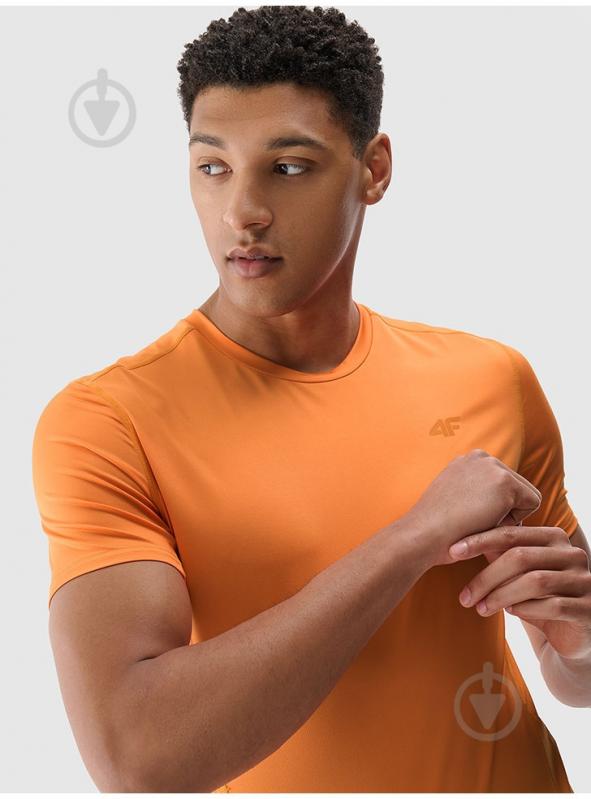 Футболка 4F TSHIRT FNK M1263 р.L оранжевый - фото 3