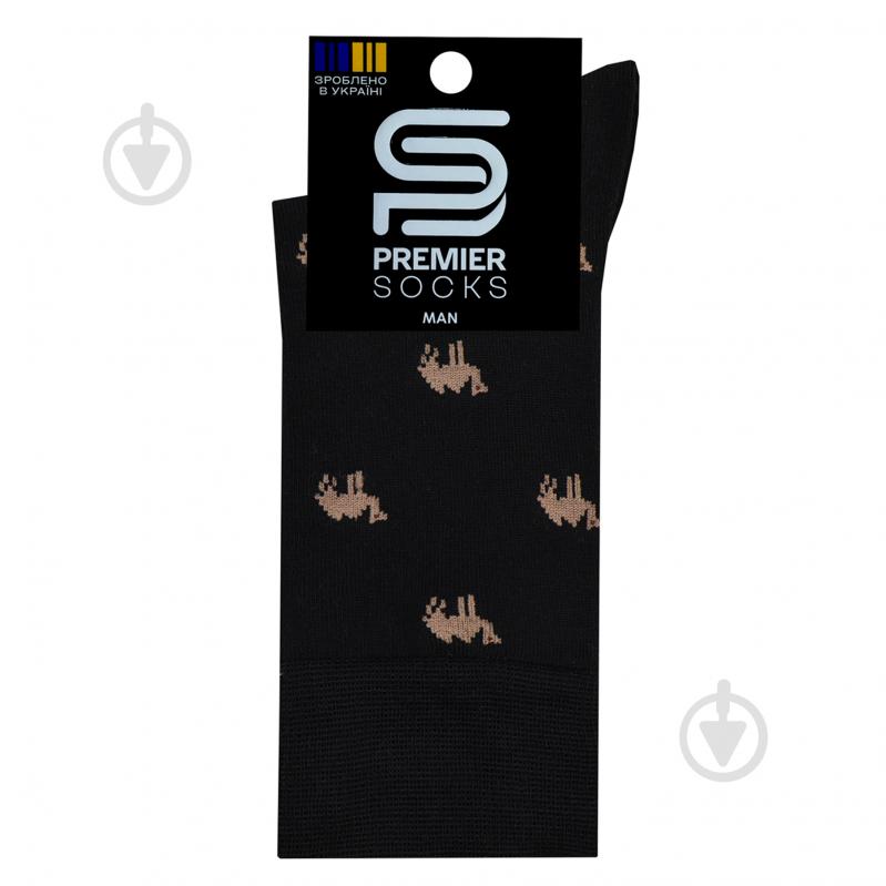 Носки мужские Premier Socks с верблюдами р.25 черный - фото 1