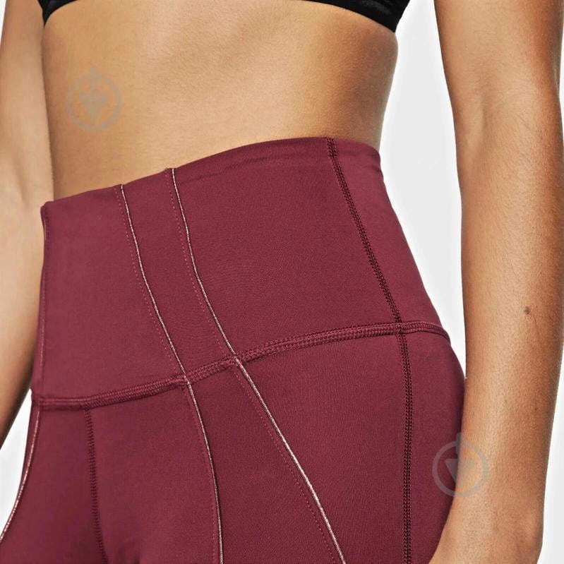 Лосини Nike DD5772-638 р.L бордовий - фото 4 Лосини Nike DD5772-638 р.L бордовий - фото 4