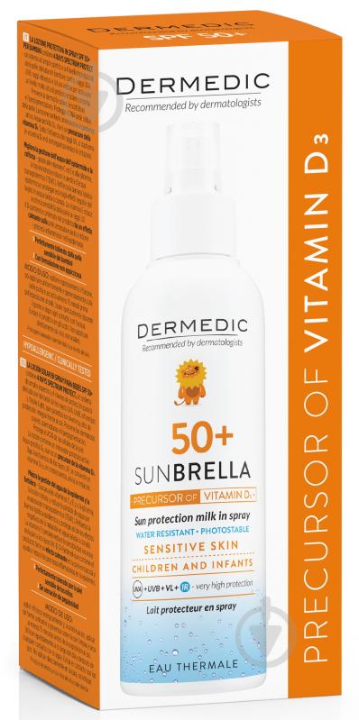 Спрей солнцезащитный Dermedic Sunbrella SPF50+ для детей 150 мл - фото 2
