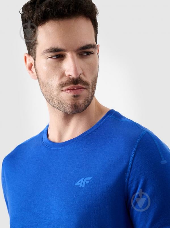 Футболка 4F TSHIRT FNK M1268 р.L синий - фото 2