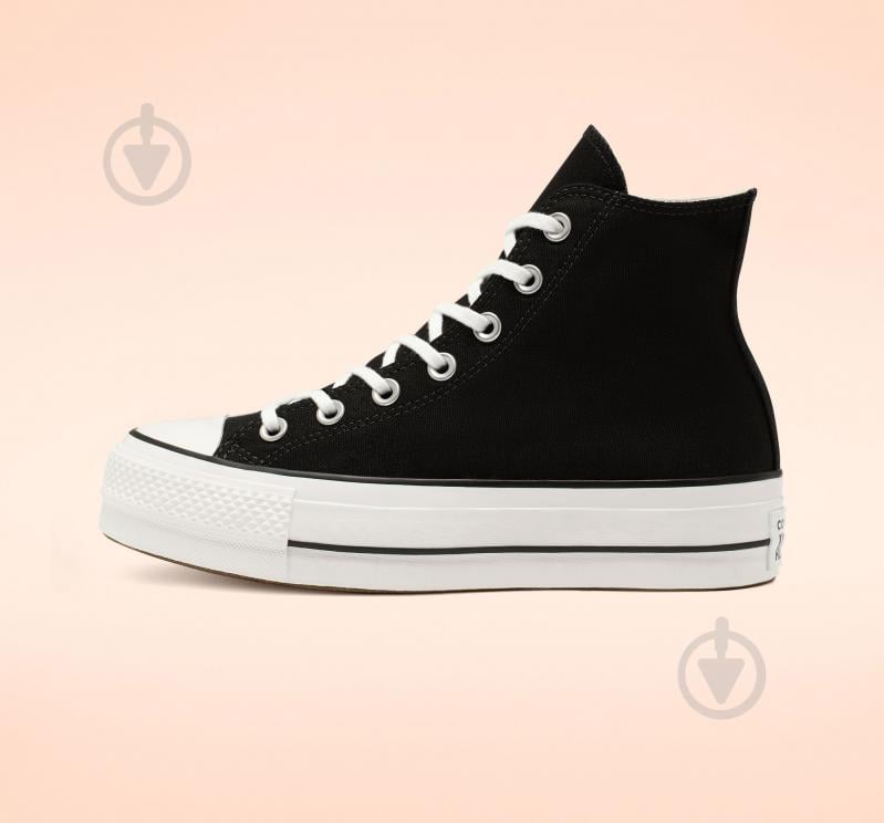 Кеди Converse CHUCK TAYLOR ALL STAR PLATFORM CANVAS 560845C р.41 чорний - фото 2