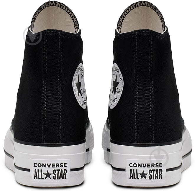 Кеди Converse CHUCK TAYLOR ALL STAR PLATFORM CANVAS 560845C р.41 чорний - фото 9