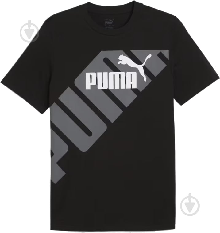 Футболка Puma POWER GRAPHIC TEE 67896001 р.XS чорний - фото 5