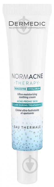 Крем для лица день-ночь Dermedic NORMACNE ультраувлажняющий успокаивающий 40 мл - фото 2 Крем для лица день-ночь Dermedic NORMACNE ультраувлажняющий успокаивающий 40 мл - фото 2