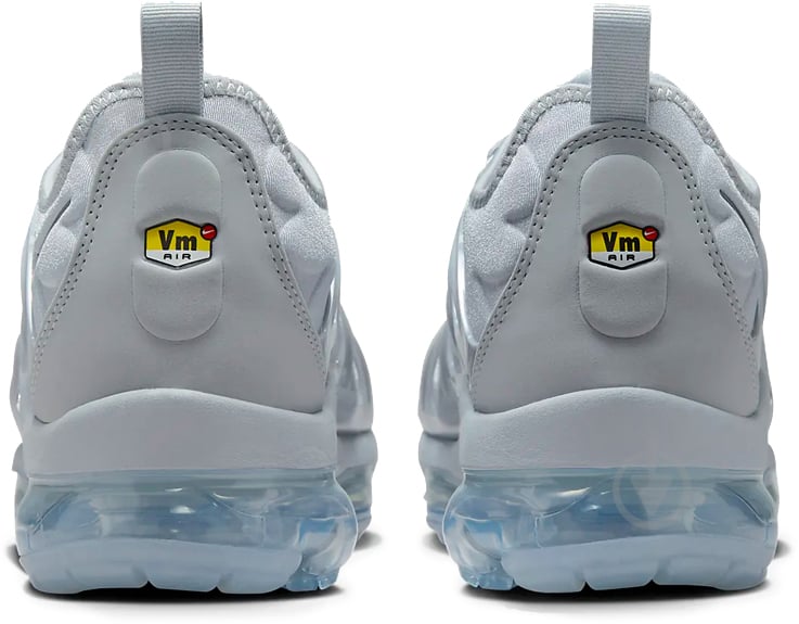 Кросівки чоловічі демісезонні Nike AIR VAPORMAX PLUS 924453-005 р.42 сірі - фото 4