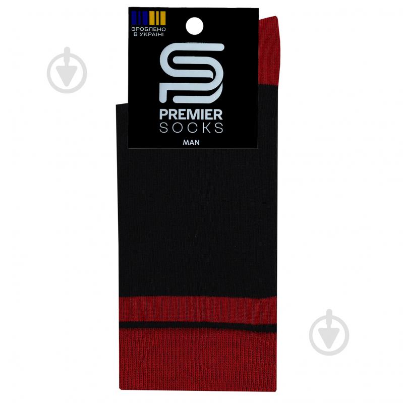 Носки мужские Premier Socks в рубчик р.25 черный - фото 1