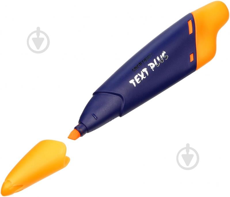 Маркер текстовый Centropen TextPlus 1-4.6 мм 8122 оранжевый - фото 1