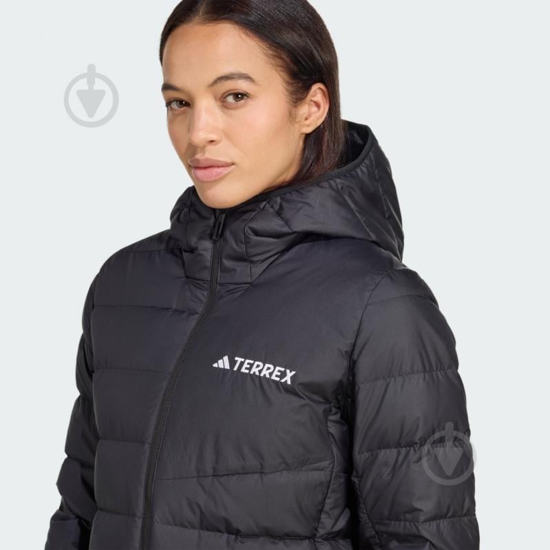 Пуховик женский зимний Adidas W MT DOWN PARKA JM8729 р.XS черный - фото 4
