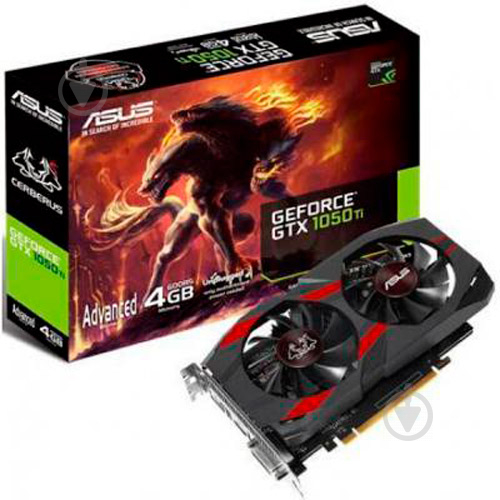 Видеокарта Asus GeForce GTX 1050 Ti 4GB GDDR5 128bit (CERBERUS-GTX1050TI-A4G) - фото 5