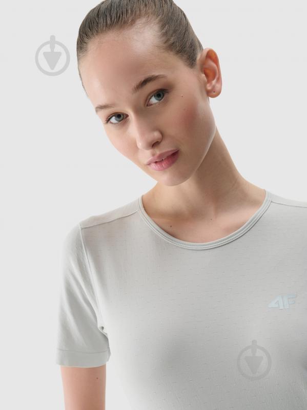 Футболка 4F р.XS/S серый - фото 2