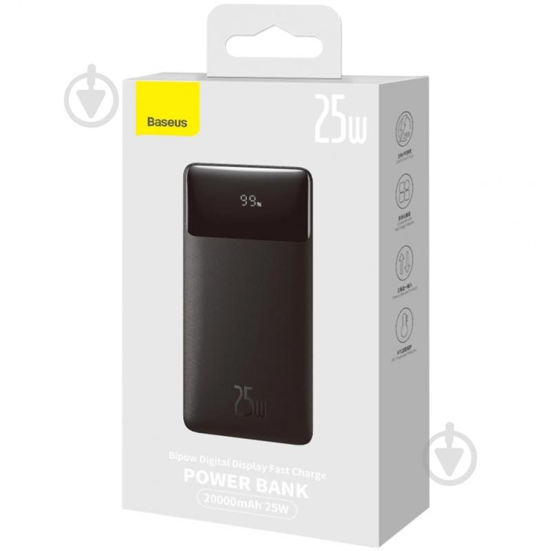 Повербанк BASEUS Bipow 20000 mAh black (PPBD080001) - фото 6
