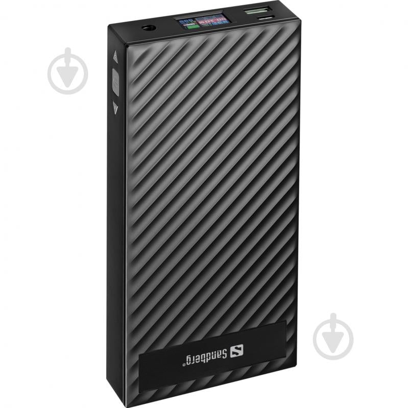 Повербанк Sandberg 420-88 30000 mAh black (420-88) - фото 1