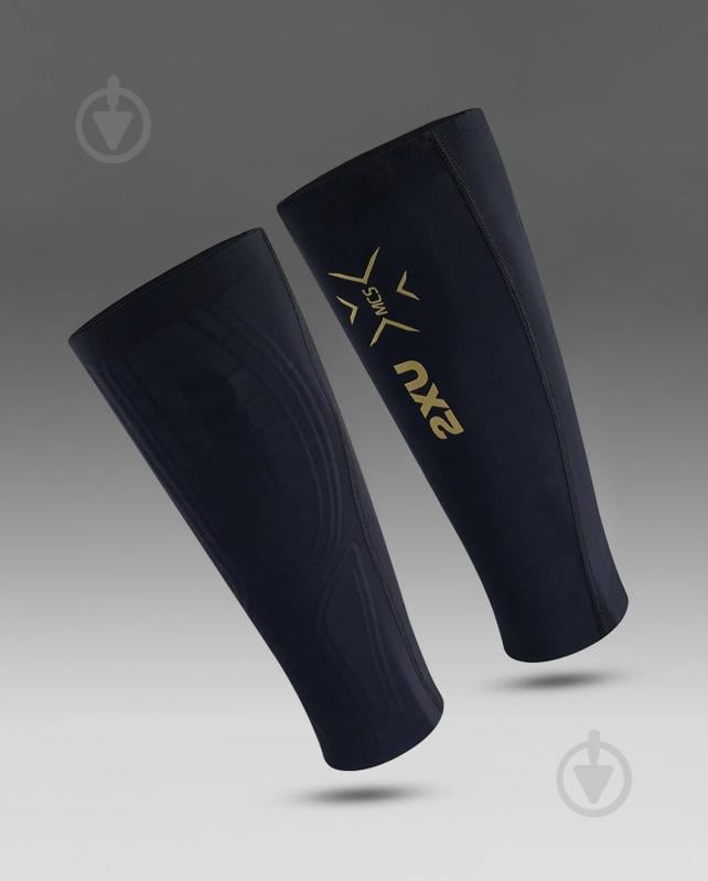 Гетры 2XU Light Speed Comp Calf Guards UA3064b_BLK/GLD р.M черный - фото 4 Гетры 2XU Light Speed Comp Calf Guards UA3064b_BLK/GLD р.M черный - фото 4