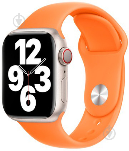 Ремешок Apple Watch 41 mm Sport Band bright orange (MR2N3ZM/A) - фото 3