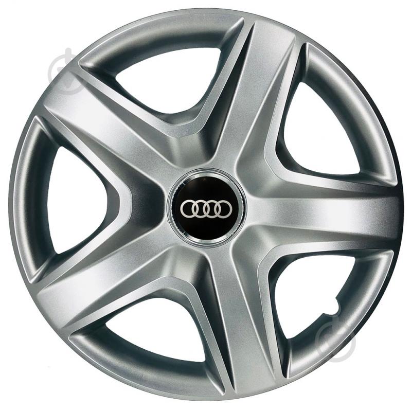 Колпак для колес SKS Audi 340 R15" 4 шт. серебряный - фото 1