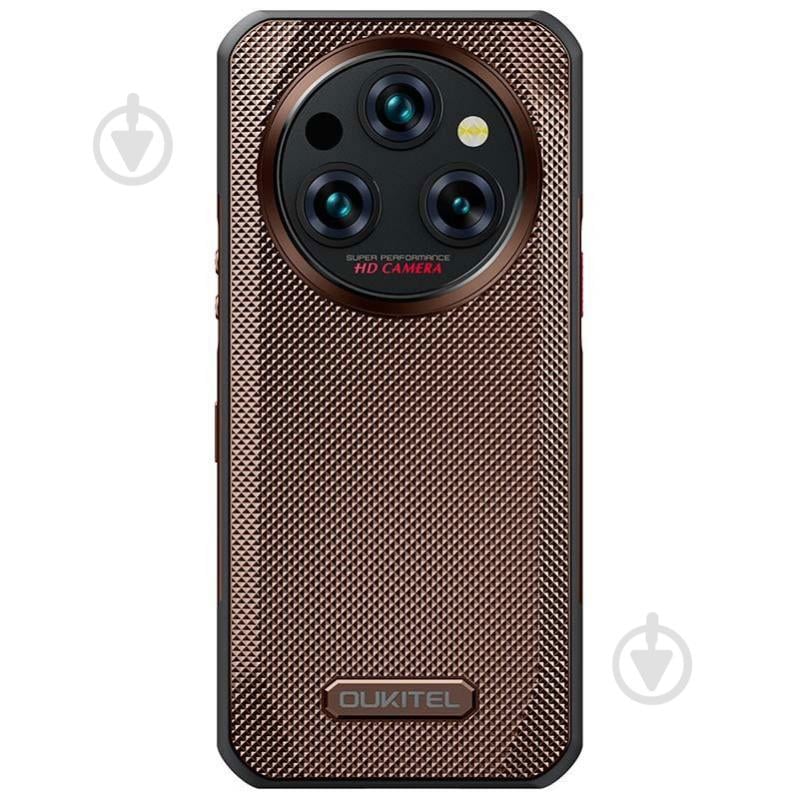 Смартфон Oukitel WP35 8/256GB brown (6931940753814) - фото 5