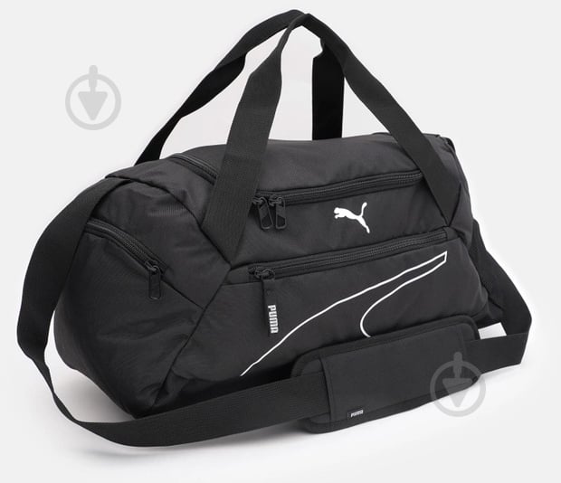 Спортивна сумка Puma FUNDAMENTALS SPORTS BAG S 09033101 чорний - фото 3