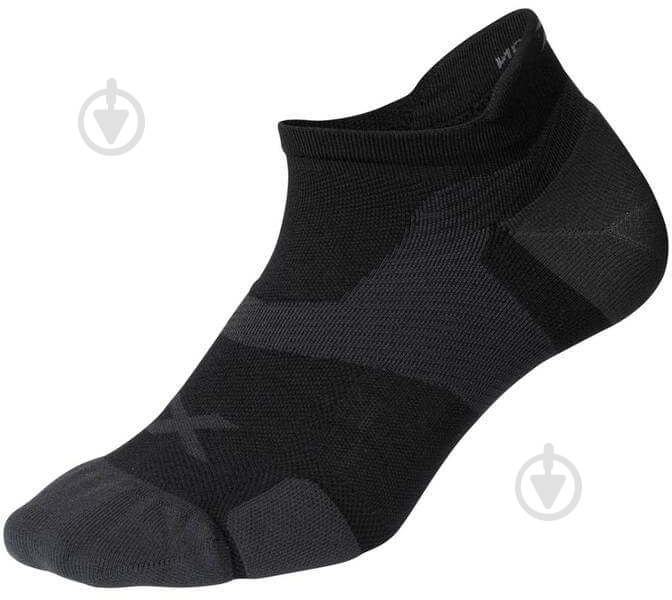 Шкарпетки 2XU Vectr Cushion No Show Socks UA5043e_BLK/TTM р.46,5-48,5 чорний - фото 1