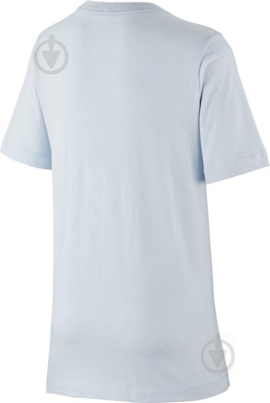 Футболка Nike B NSW TEE SWOOSH FOR LIFE CT2632-085 р.XS белый - фото 2