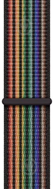 Ремінець Apple Watch 45 mm Pride Edition Nike Sport Loop (MN6N3ZM/A) - фото 1