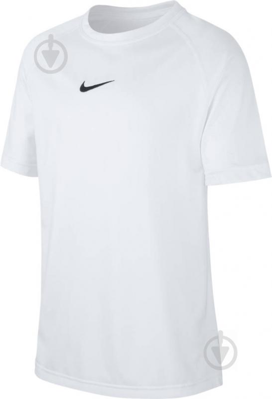 Футболка Nike B NK DRY TEE RETRO SOCCER CT2637-100 р.S белый - фото 1