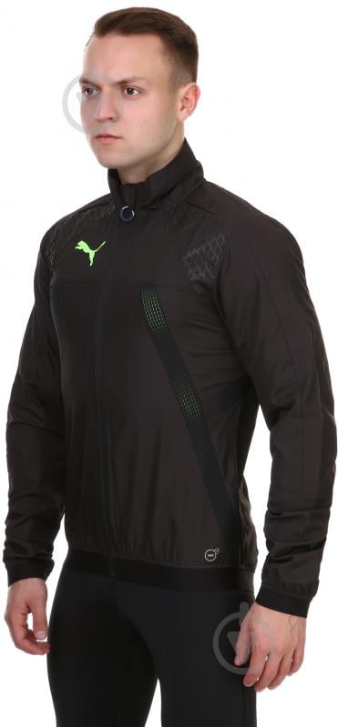 Вітрівка чоловіча демісезонна Puma IT evoTRG VENT THERMO-R Jkt 65516850 р.L чорна - фото 2