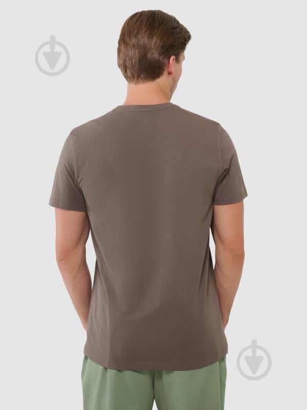 Футболка 4F TSHIRT M1974 р.L коричневий - фото 3 Футболка 4F TSHIRT M1974 р.L коричневий - фото 3