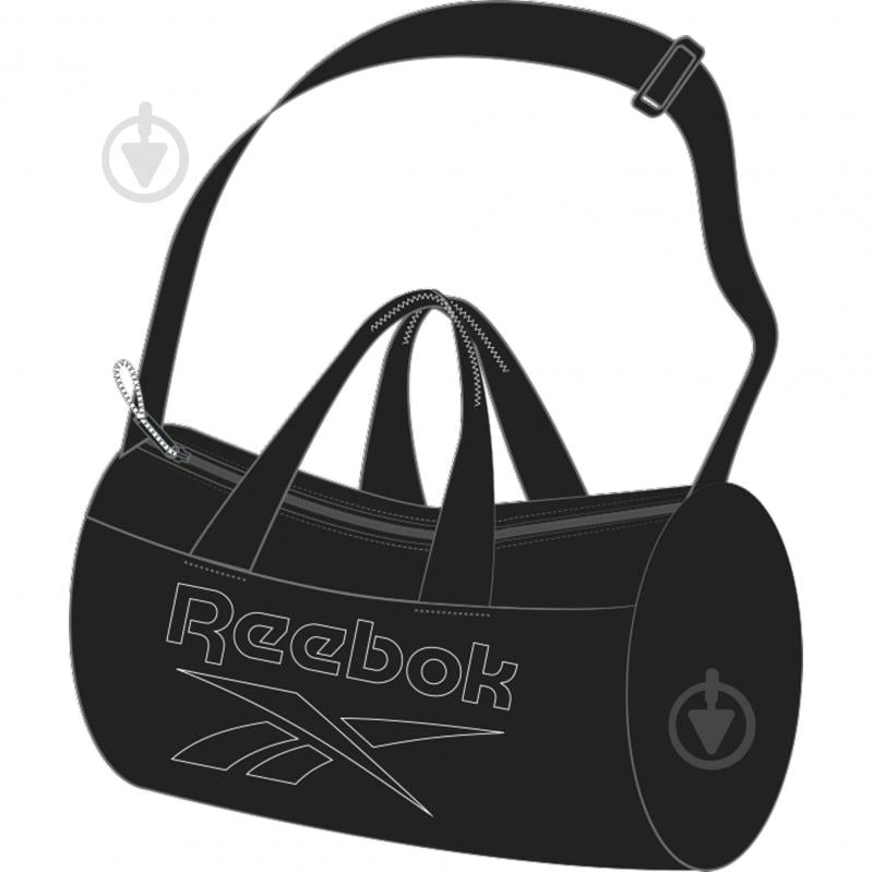 Сумка Reebok W ESSENTIALS CYLIND GH0089 26,5 л чорний - фото 1 Сумка Reebok W ESSENTIALS CYLIND GH0089 26,5 л чорний - фото 1