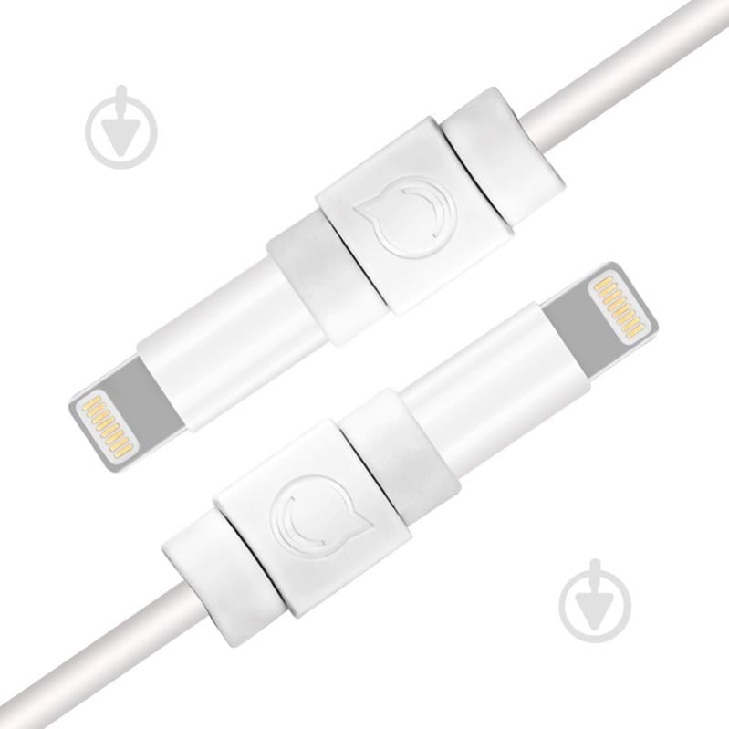 Защита для зарядных кабелей LP127 Charging Cable Protector White (40705) UGREEN белый - фото 1