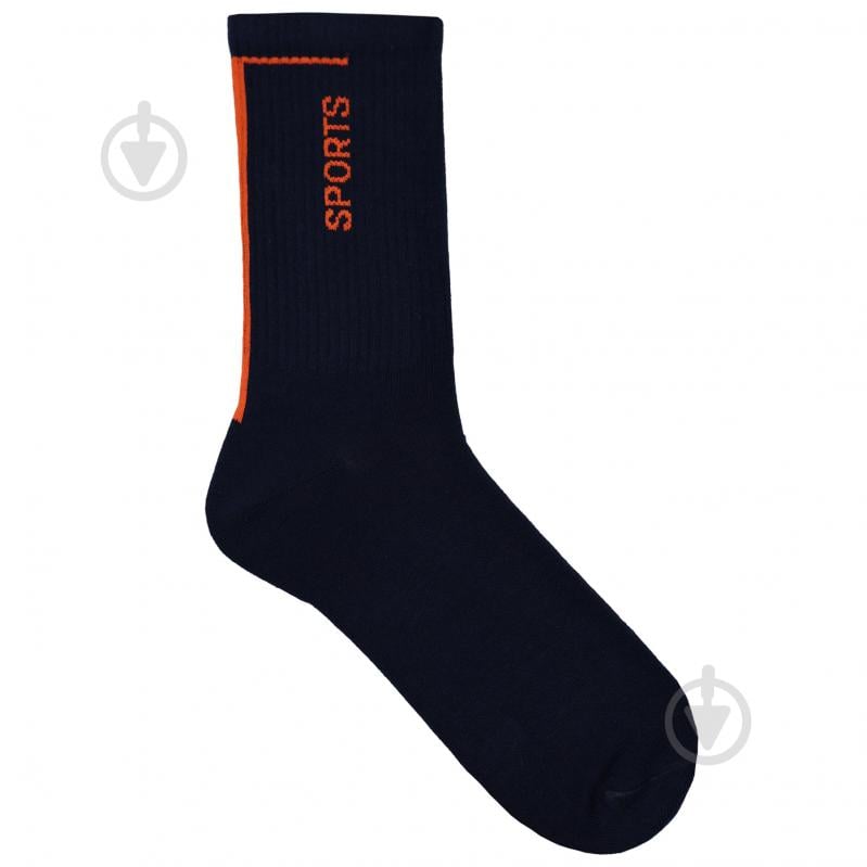 Шкарпетки чоловічі Premier Socks з написом Sports р.25 синій - фото 2