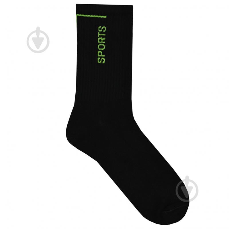 Шкарпетки чоловічі Premier Socks з написом Sports р.25 чорний - фото 2