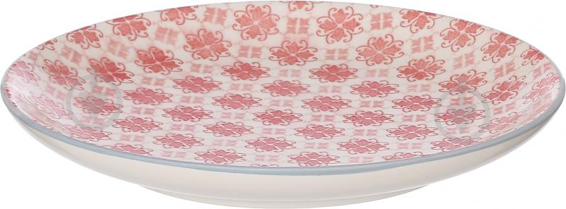Тарелка десертная Bella Vita Red Bloom 19 см HG8-YH42-S - фото 2 Тарелка десертная Bella Vita Red Bloom 19 см HG8-YH42-S - фото 2