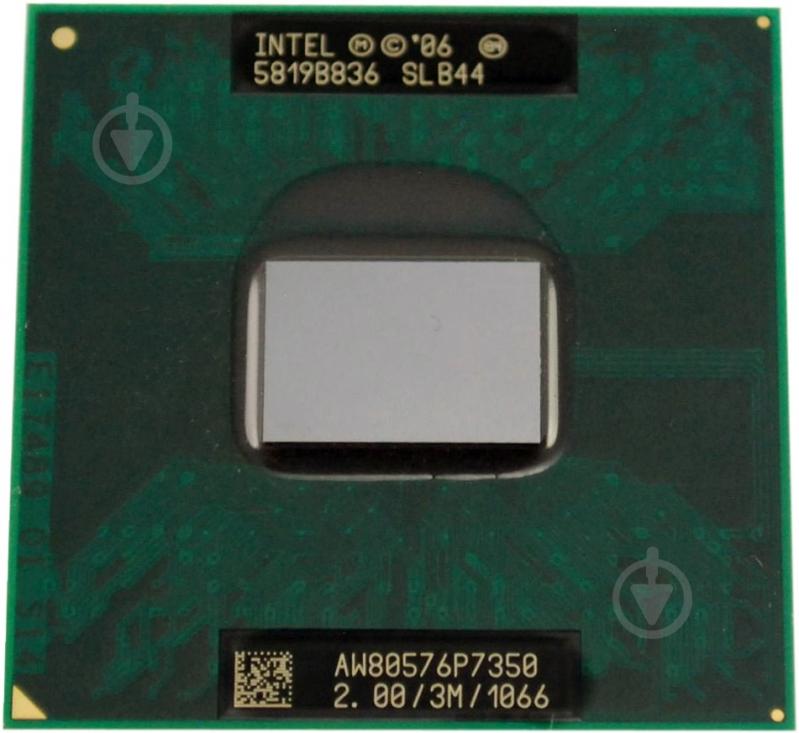 Процесор Intel (Core_2_Duo_P7350) Intel Core 2 Duo Mobile 2.0GHz 3MB PGA478 - фото 1 Процесор Intel (Core_2_Duo_P7350) Intel Core 2 Duo Mobile 2.0GHz 3MB PGA478 - фото 1