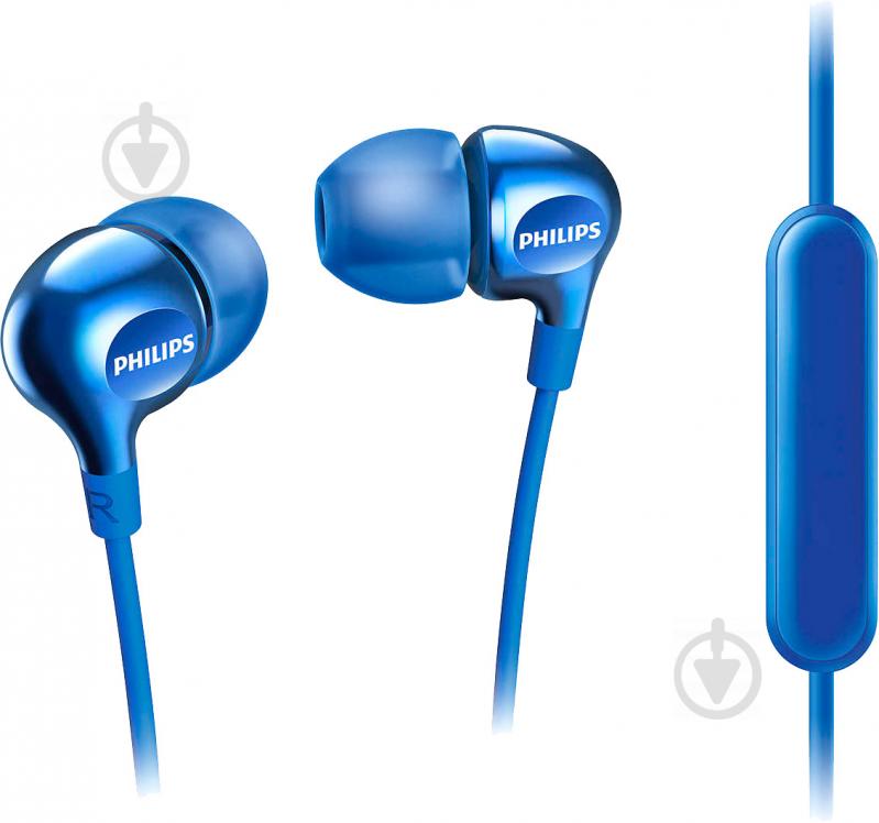 Наушники Philips SHE3705RD/00 blue - фото 2