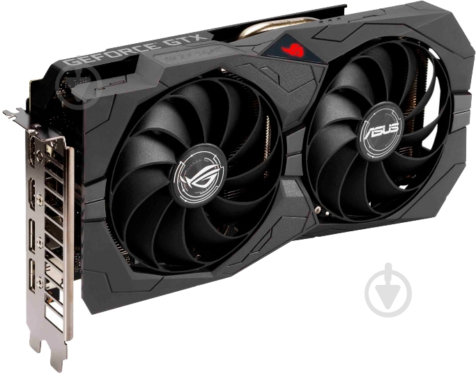 Відеокарта Asus GeForce GTX 1650 ROG Strix Gaming OC 4GB GDDR6 128bit (ROG-STRIX-GTX1650-O4GD6-GAMING) - фото 2