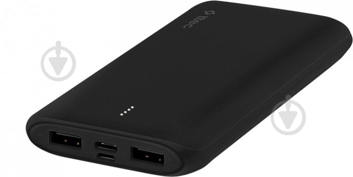 Повербанк Ttec PowerSlim Duo 10000 mAh black (2BB163S) - фото 1