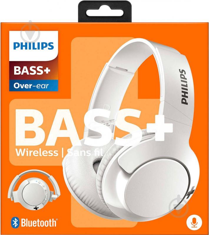 Гарнітура Philips SHB3175WT/00 Mic white - фото 6