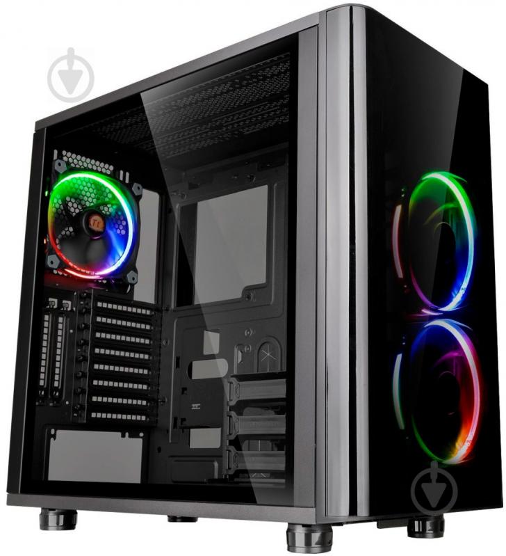 Корпус Thermaltake View 31 RGB Tempered Glass Black - фото 1